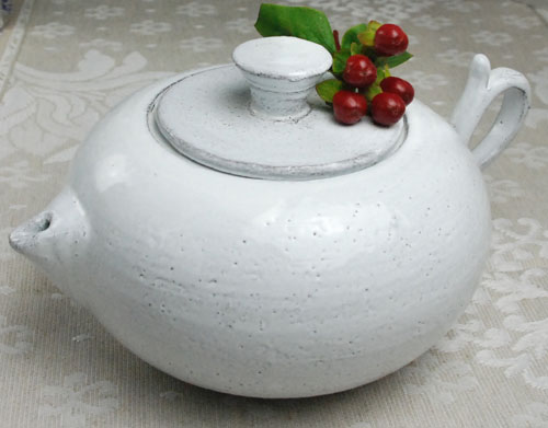 Provence hand made pottery (BASTIDE.Tea pot) Provence hand made pottery (BASTIDE.Tea pot)